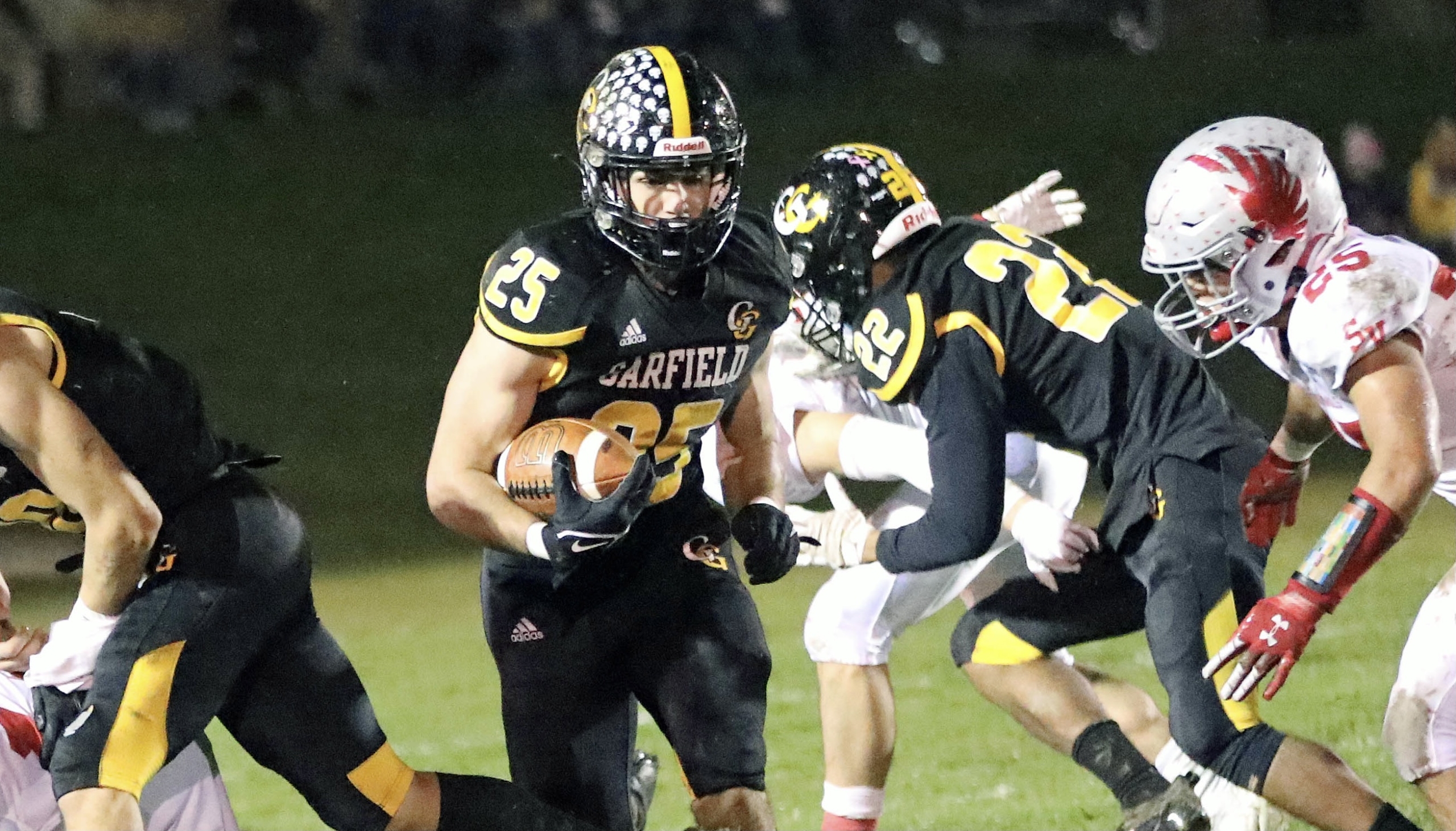 Garfield (Garrettsville) (OH) High School Mini Football Helmet — T